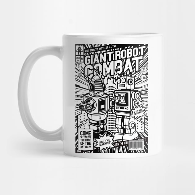 Giant Robot Combat by CRD Branding